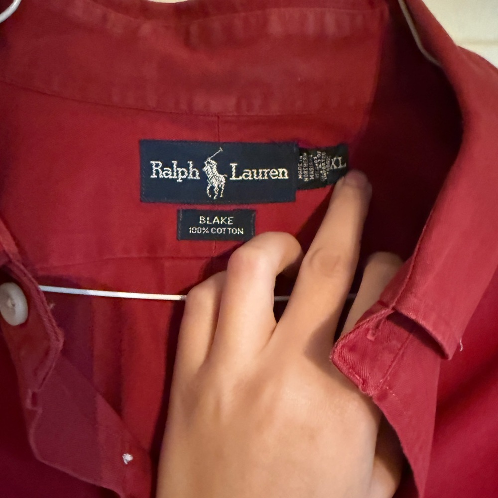 Polo Ralph Lauren Blake Cotton Shirt XL